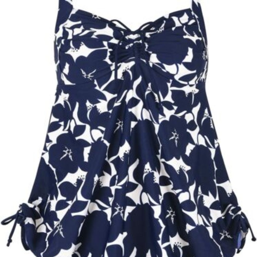 Septangle Women's Plus Size Bathing Suit top